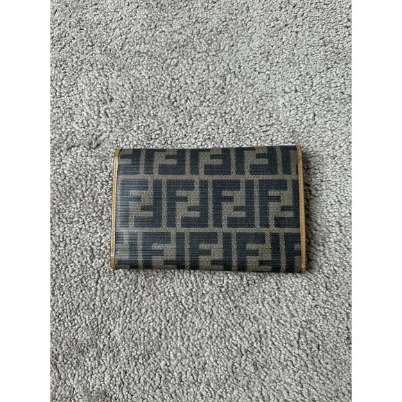 Vintage Womens Wallet 1990s Fendi Roma Streetwear Luxury, Made In Italy - Picture 3 of 16